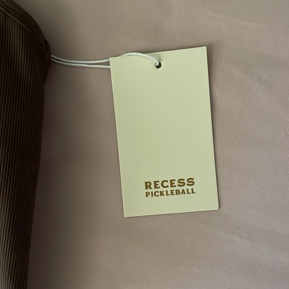 Recess Pickleball Stevie Crop Bra in Espresso - Picture 5 of 10